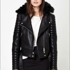 The Arrivals - Rainier Leather Jacket - S